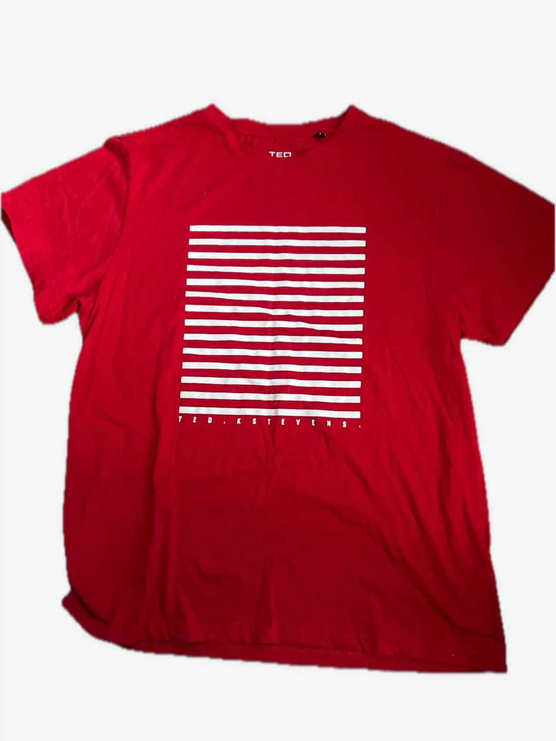 TED. K. STEVENS Red T-Shirt
