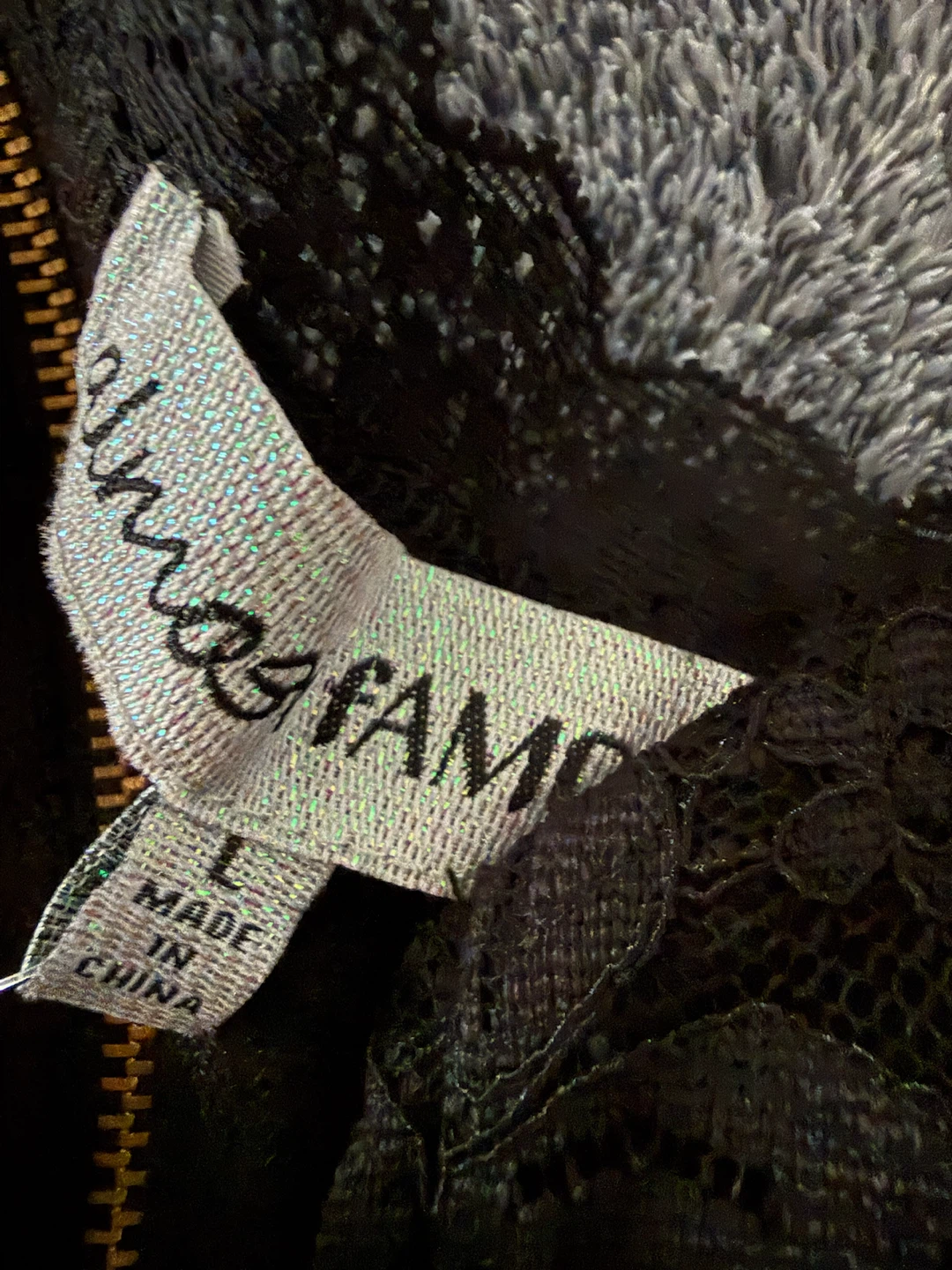 Black Lace Dress - Large - photo 2