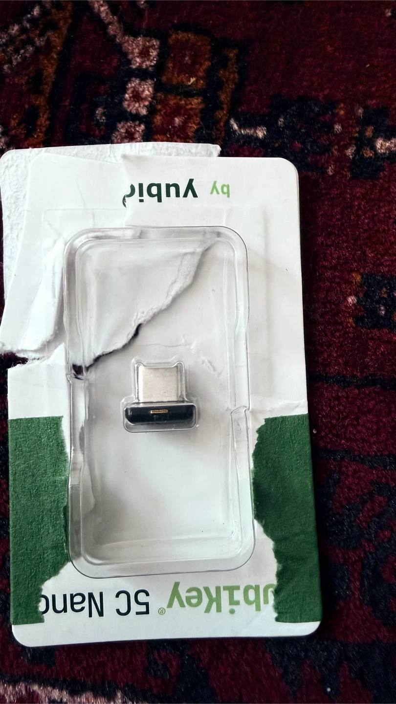 YubiKey 5C Nano Security Key