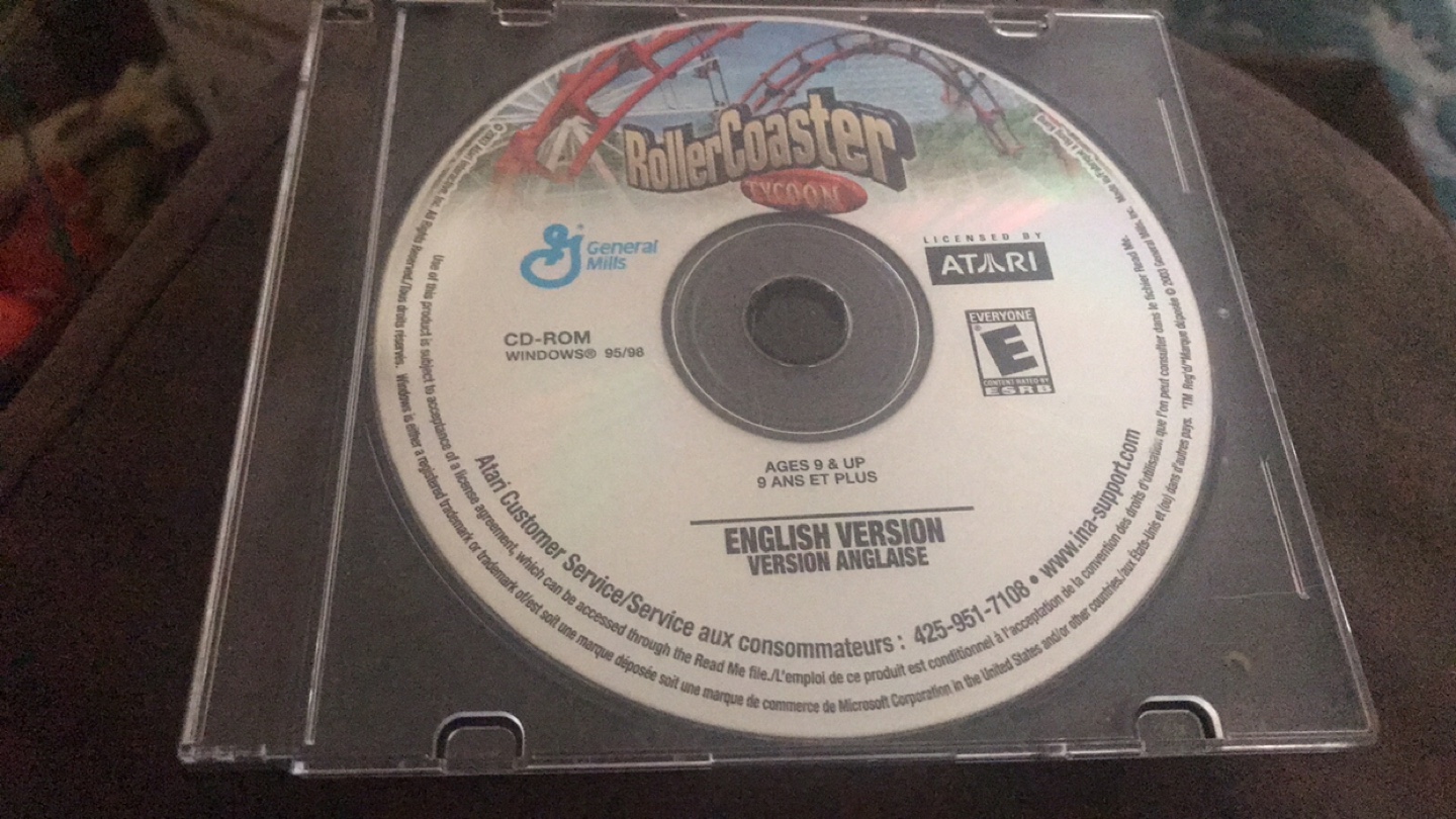 RollerCoaster Tycoon PC Game