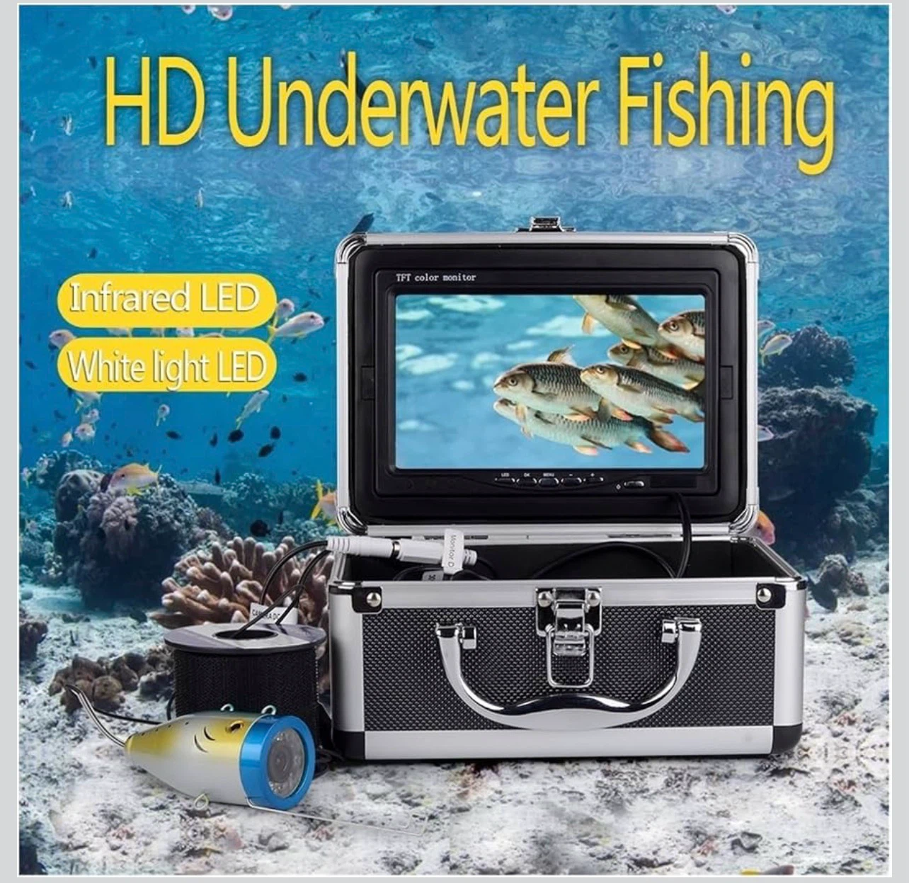 Underwater Fishing Camera with Monitor - photo 2