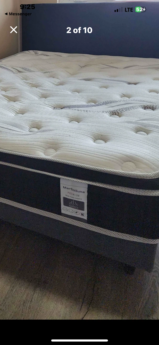 Queen Mattress with spring box/free delivery - photo 3