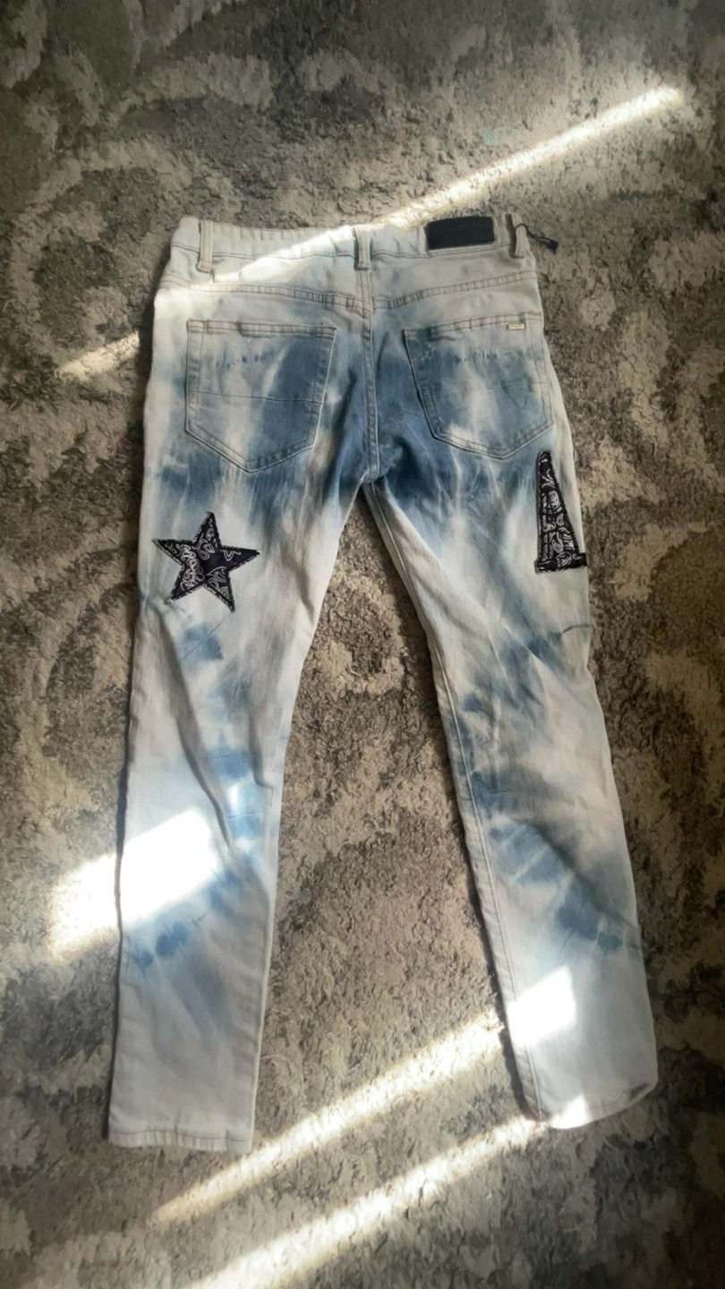 AMIRI Distressed Star Jeans - photo 2