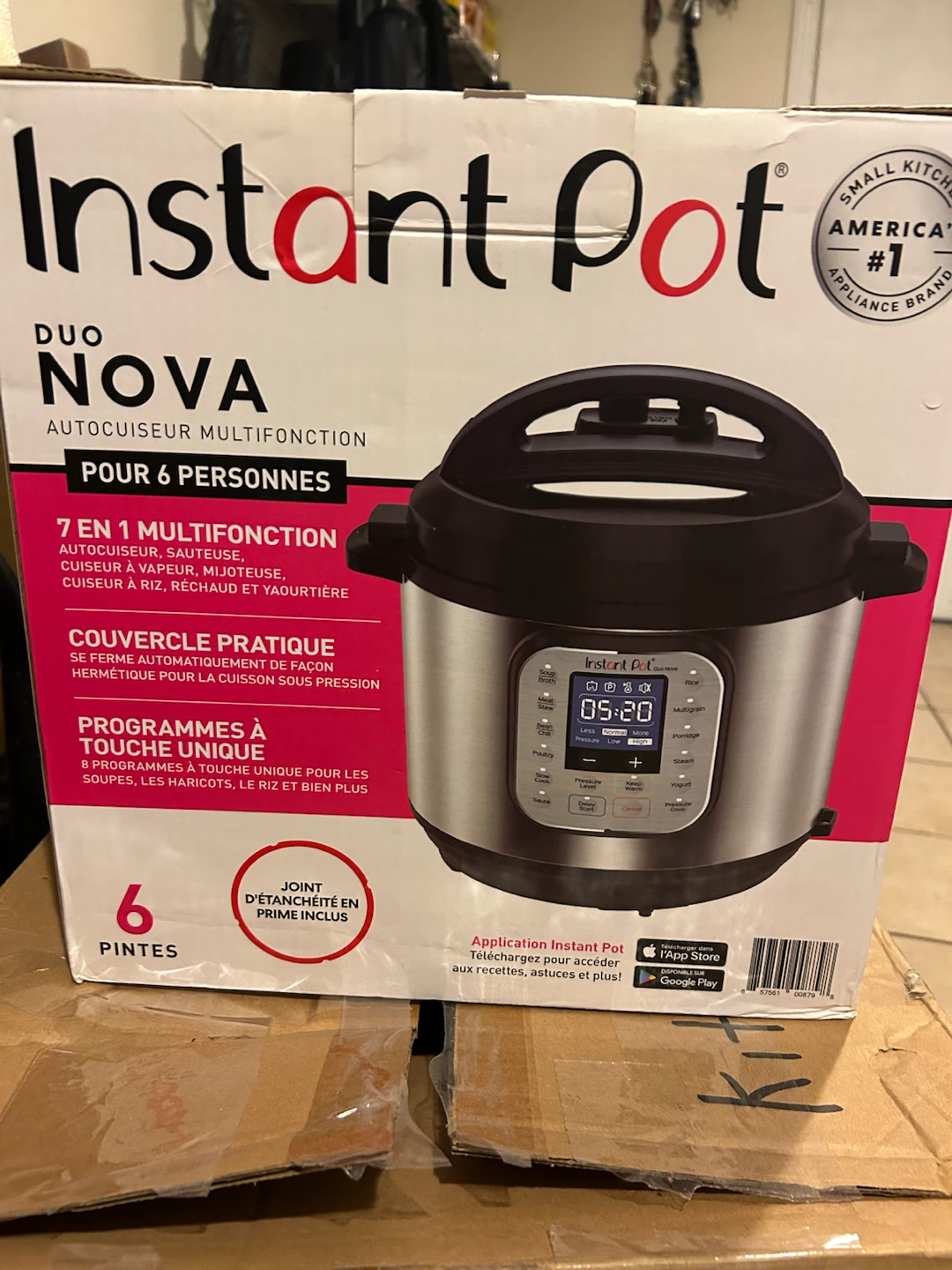 Instant Pot Duo Nova 6-Quart Multi-Cooker