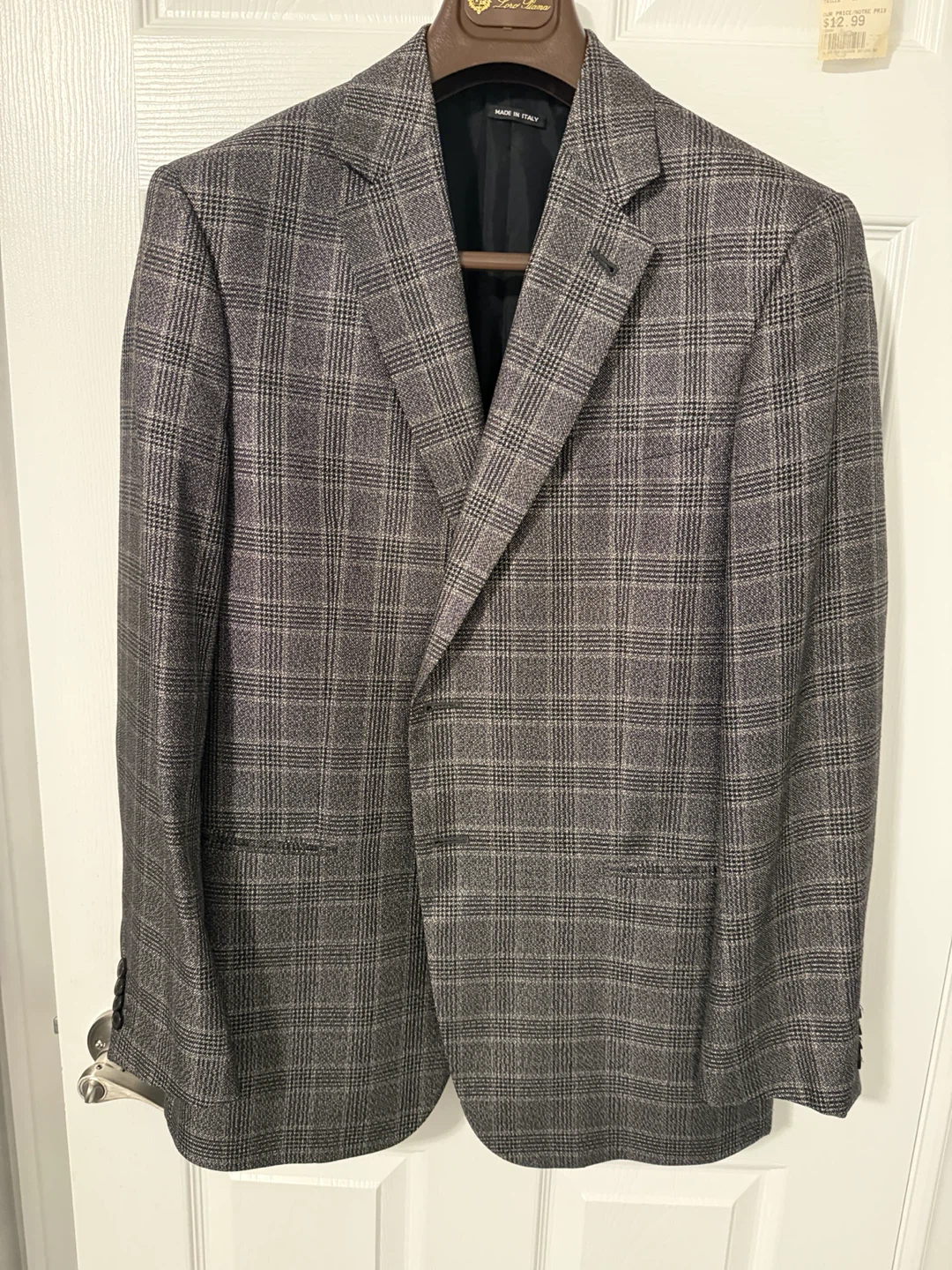 Giorgio Armani Plaid Blazer