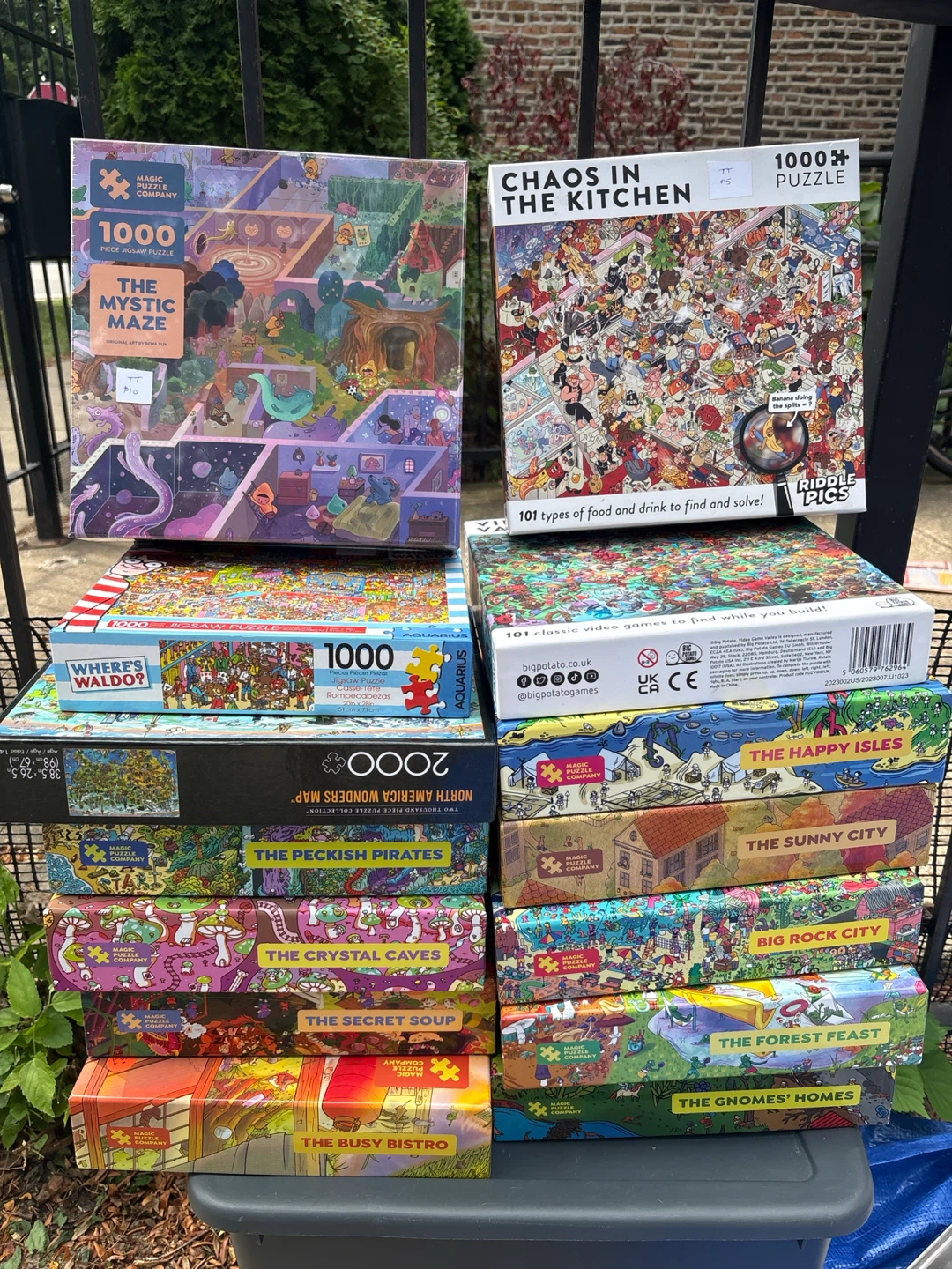 Magic Puzzle Company and more puzzles - Lot of 14