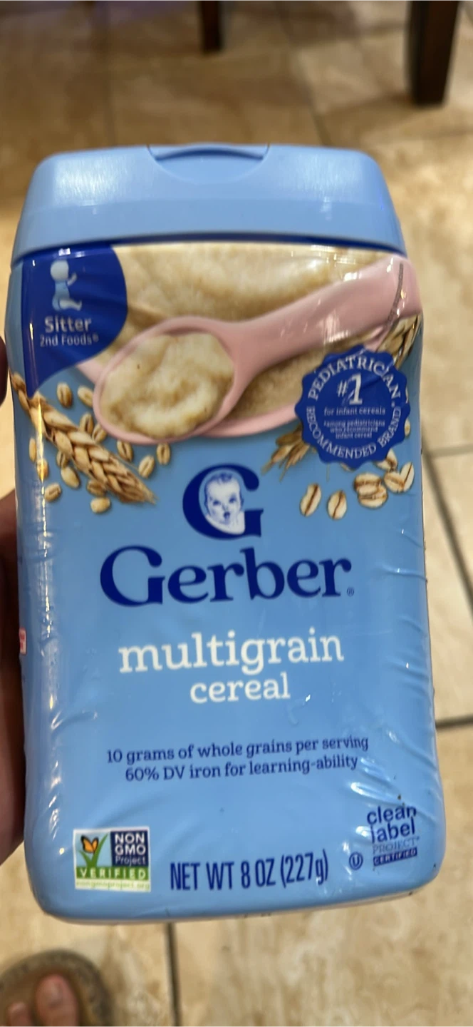Gerber Multigrain Cereal - 8 oz