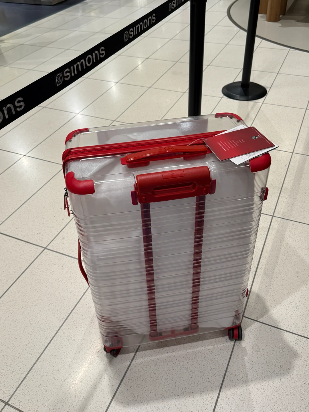 HEYS Red Luggage Suitcase 30 Inch - photo 2