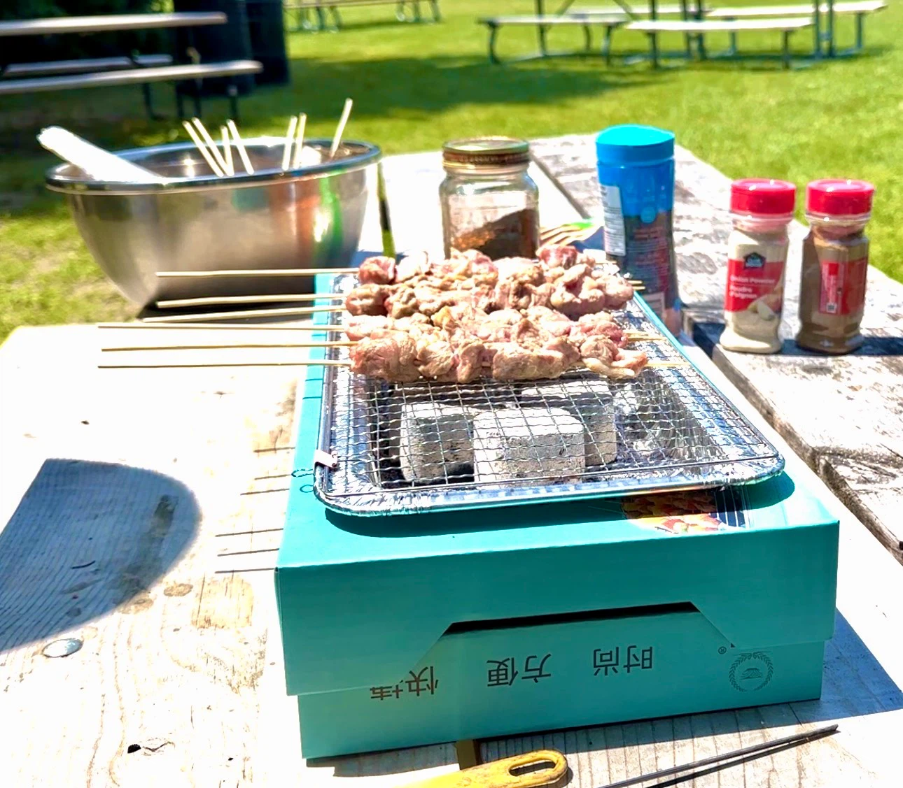Portable Charcoal BBQ Kit - photo 2
