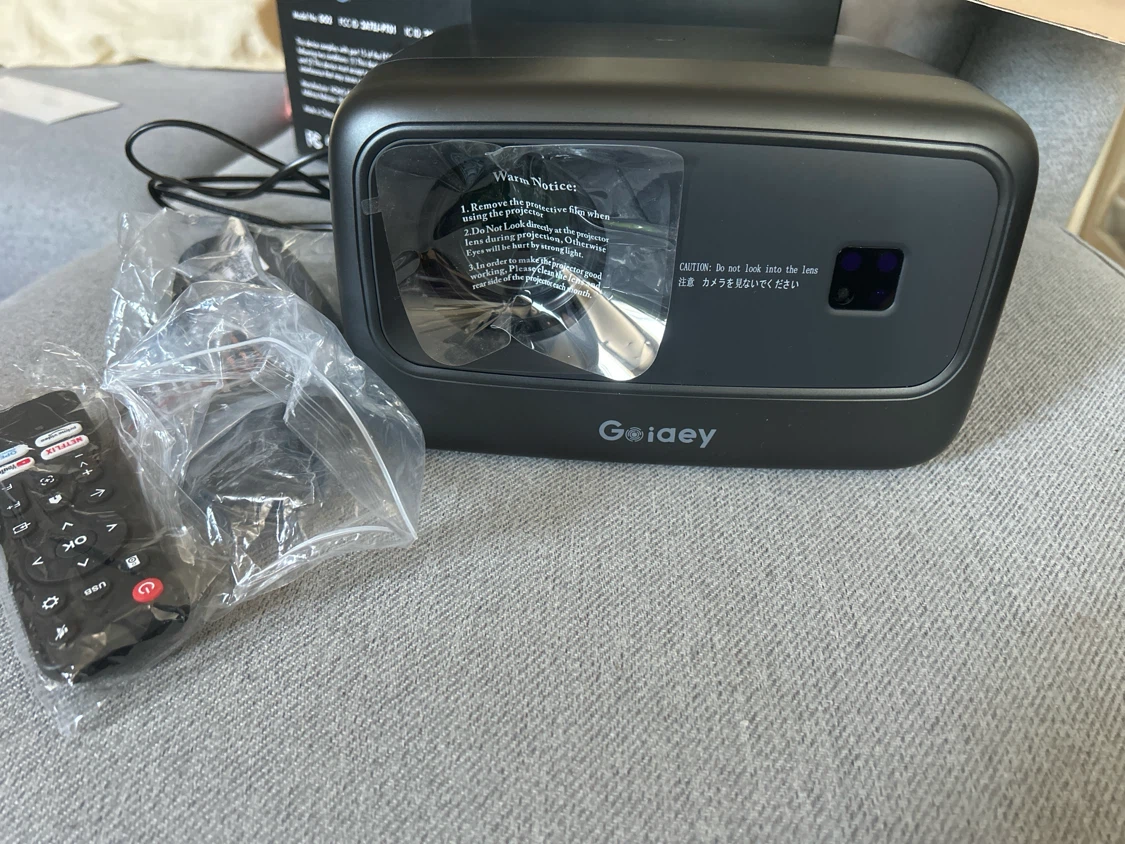 Goiay Video Projector GO2 with Netflix, Prime Video, YouTube - photo 5