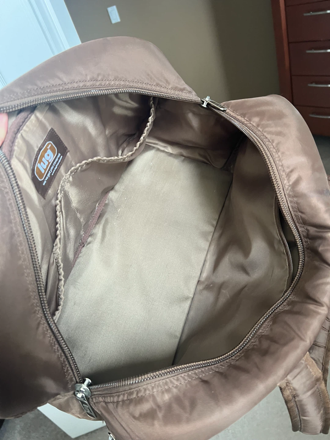 Lug Quilted Brown Tote Bag - photo 4