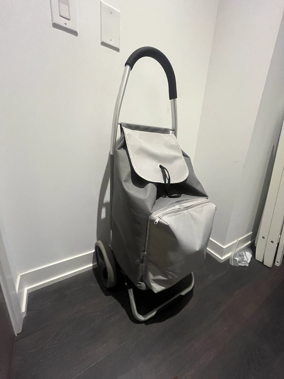 Grey Shopping Cart Trolley - Perfect Condition