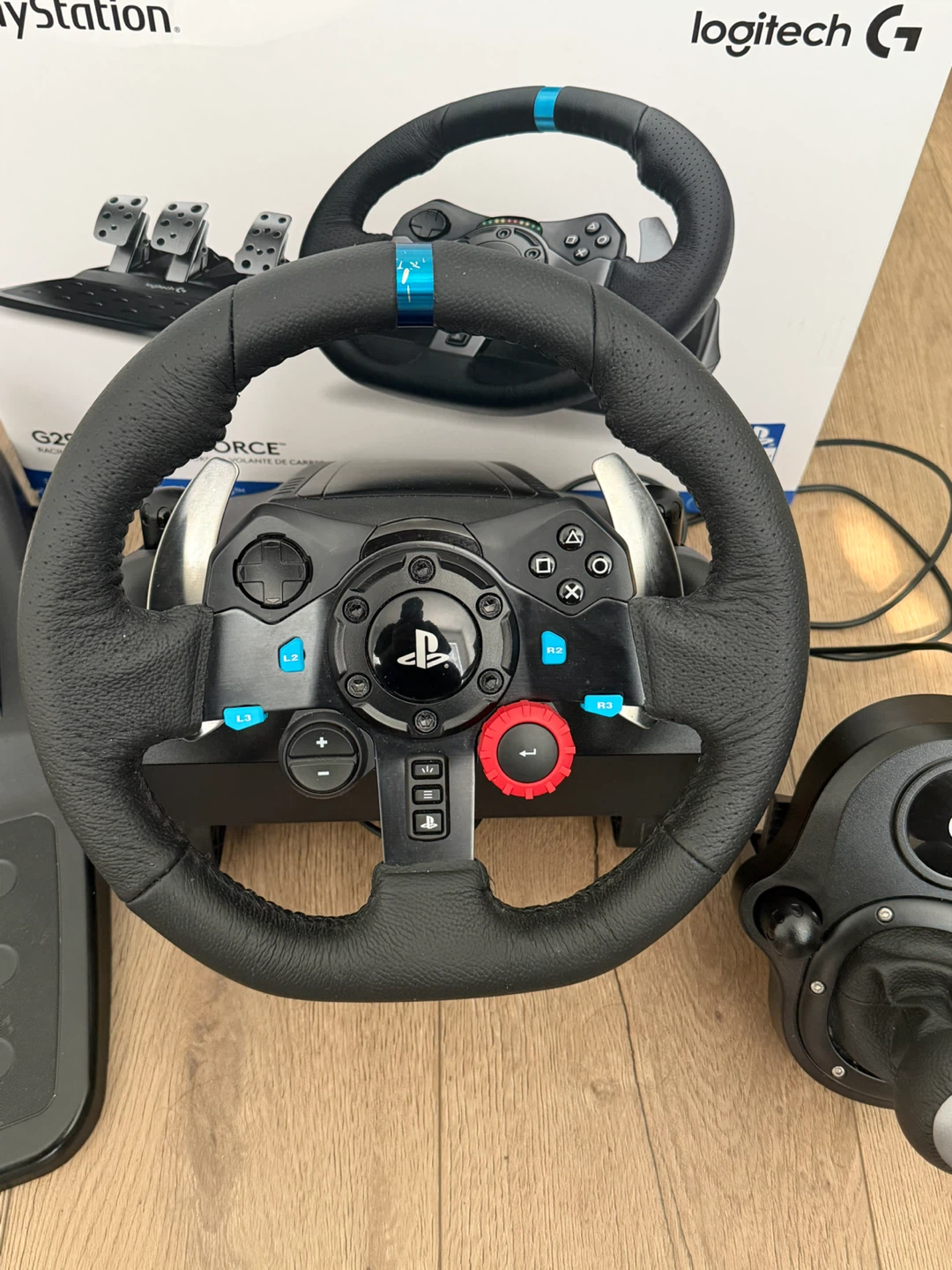 Logitech G29 Driving Force Racing Wheel and Pedals - photo 3