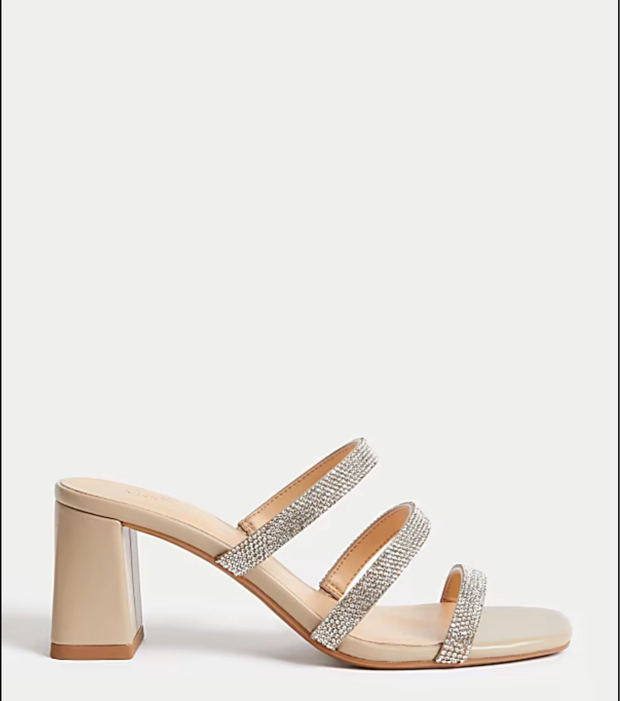 💎A New Day Gorgeous Sparkly Block Heel Sandals 👠💎 Size: 7.5