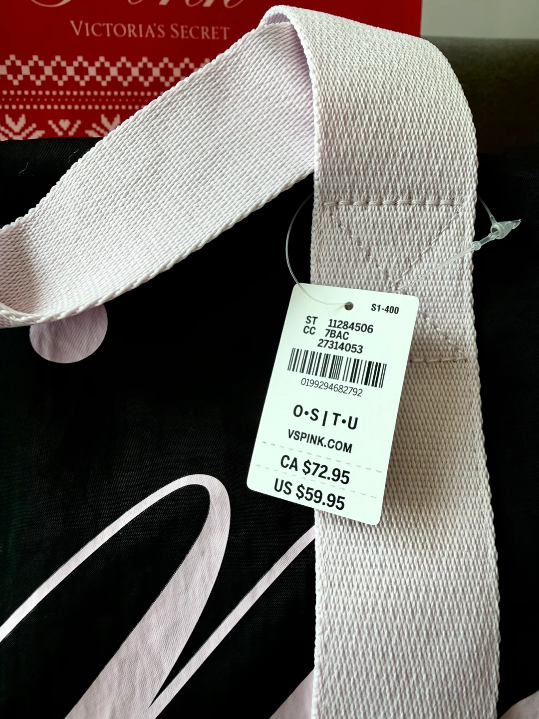 NEW Victoria’s Secret Pink Gym Duffel Bag - photo 2