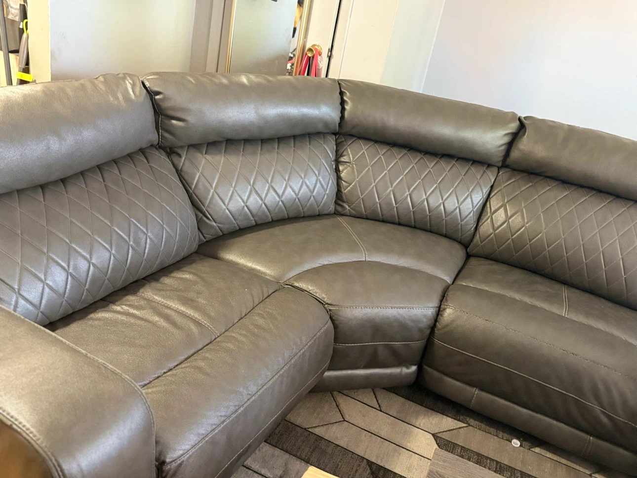 Gray Sectional Sofa