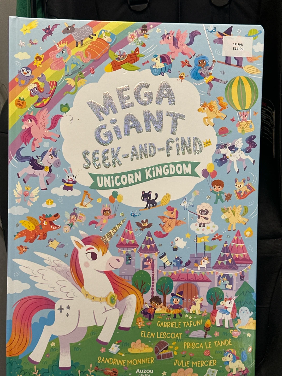 Mega Giant Seek-and-Find Unicorn Kingdom Book