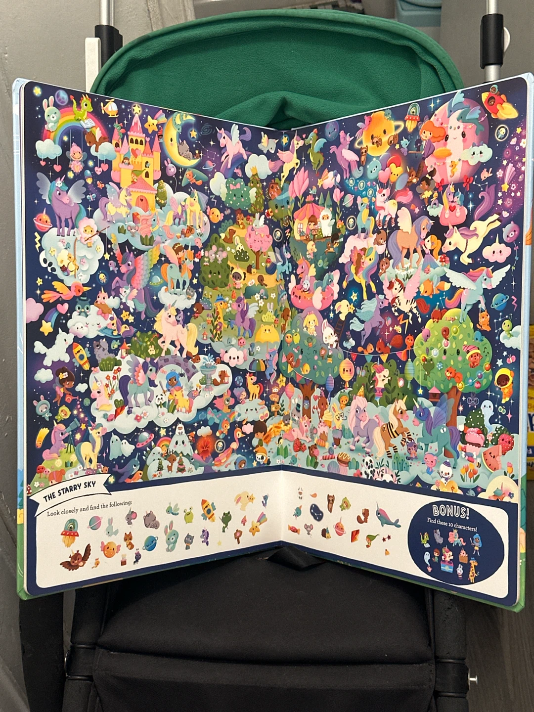 Mega Giant Seek-and-Find Unicorn Kingdom Book - photo 2