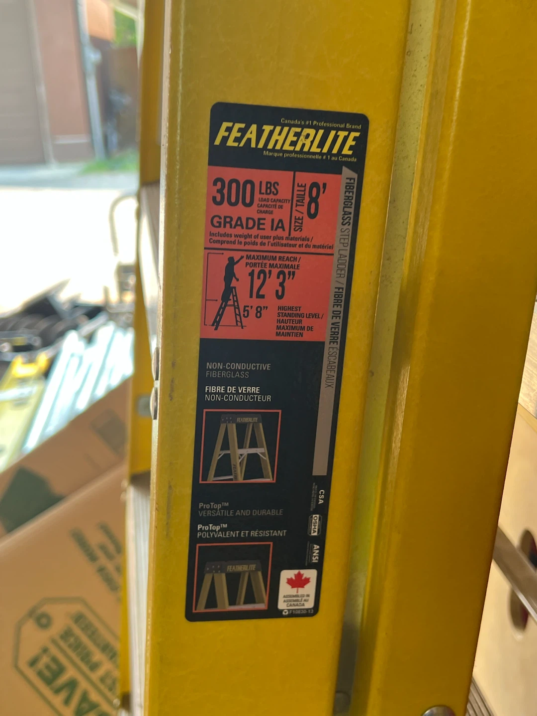 Featherlite Fiberglass Step Ladder - photo 3
