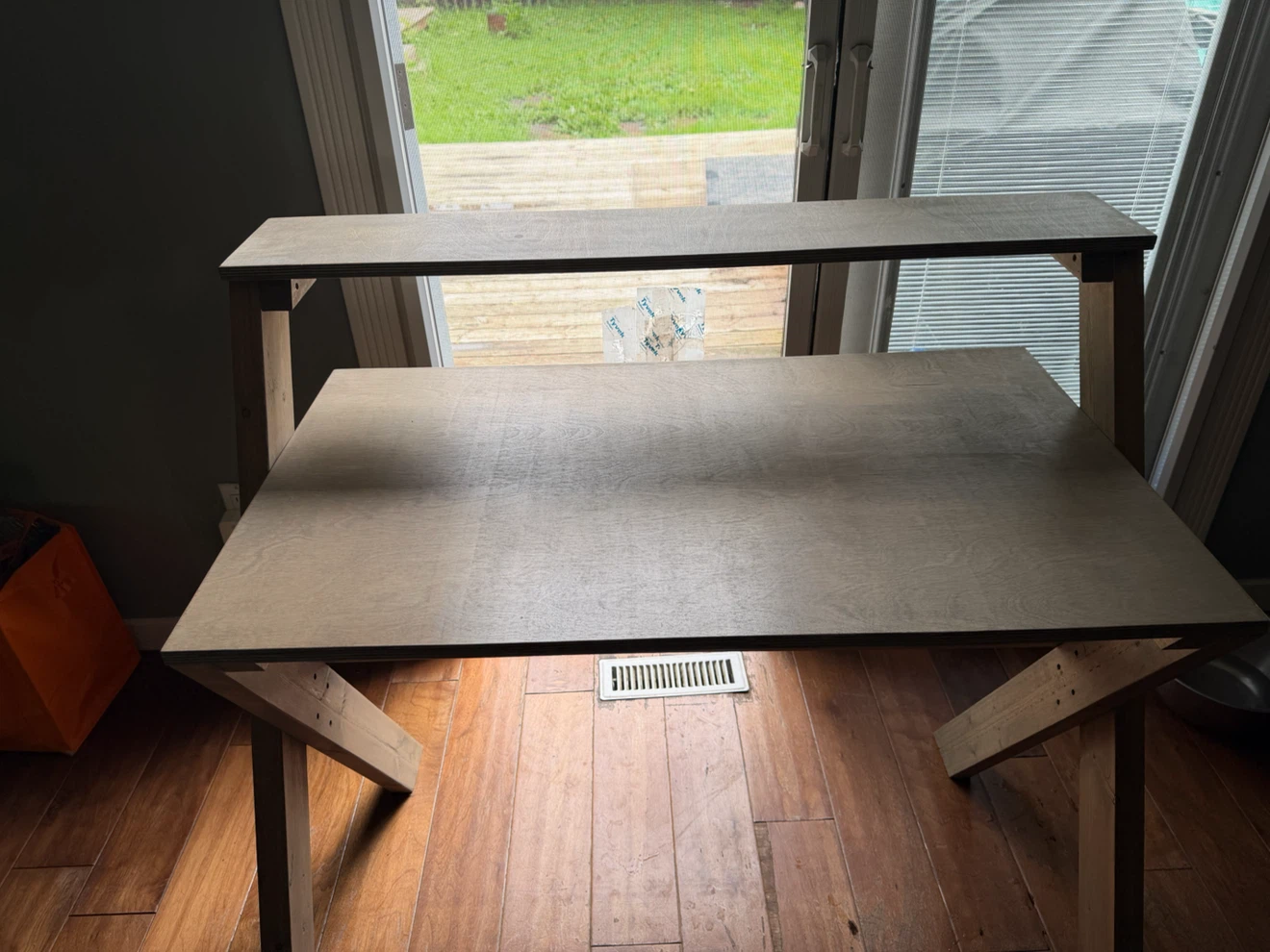Wooden Standing Desk Converter - photo 2