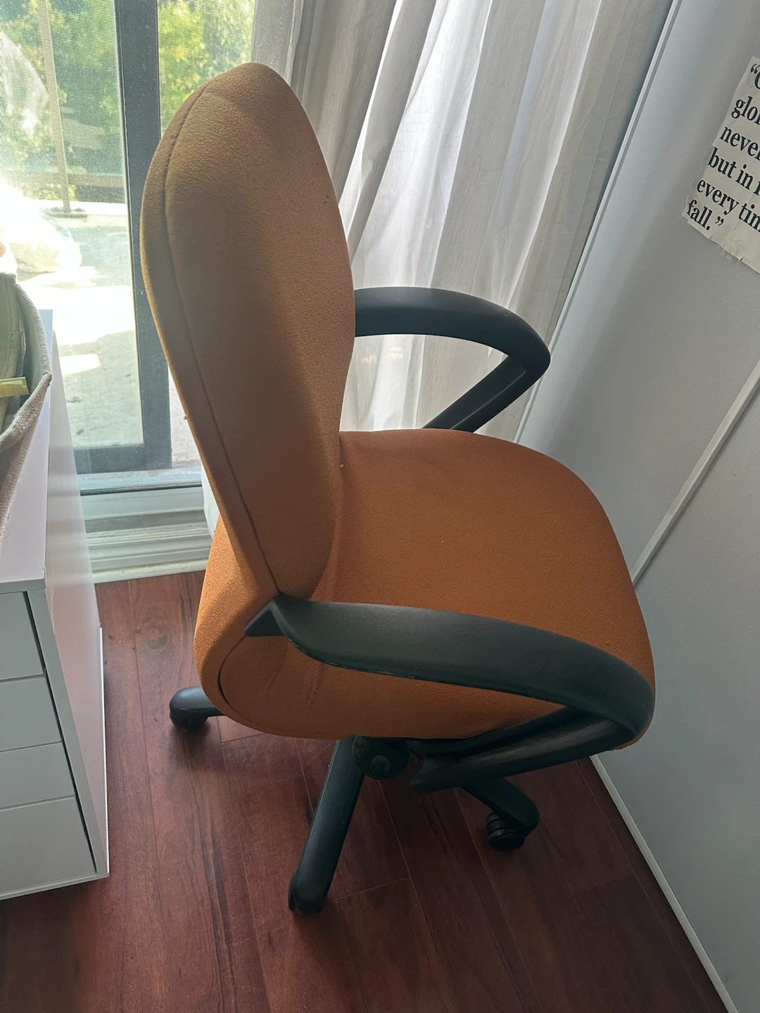 Rustic Orange Office Chair - photo 2