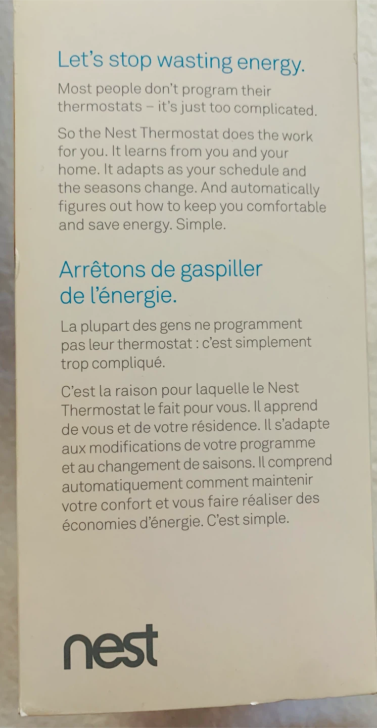 Nest Learning Thermostat - photo 4