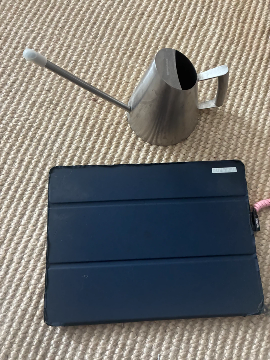 Stainless Steel Watering Can with Long Spout - photo 2
