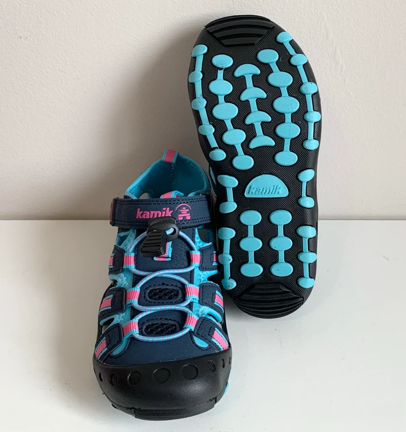 Kamik Kids Crab Sandals Size 1, 3, 4 Closed-Toe Water Sandal NEW - photo 3