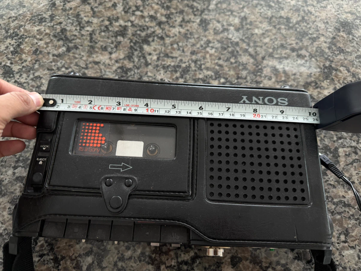 Sony Dictaphone Cassette Recorder