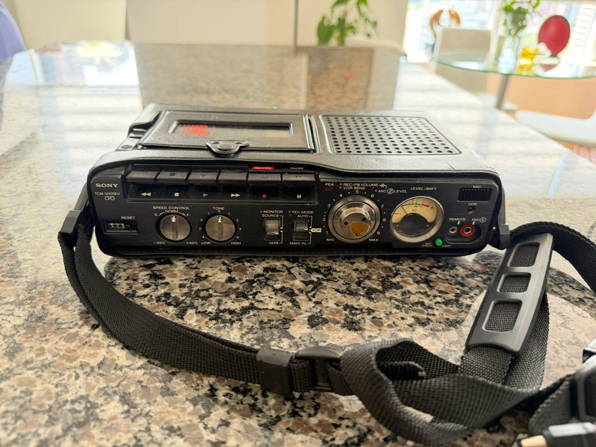 Sony Dictaphone Cassette Recorder - photo 2