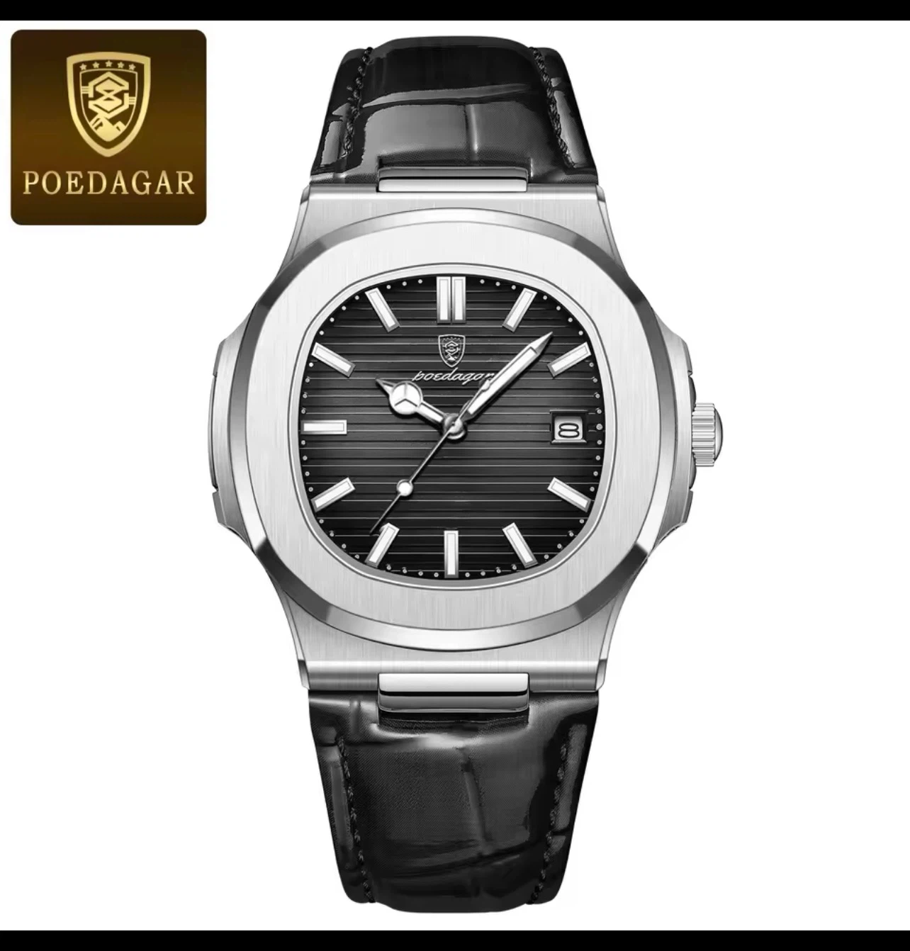 POEDAGAR Men's Fashion Watch - photo 2