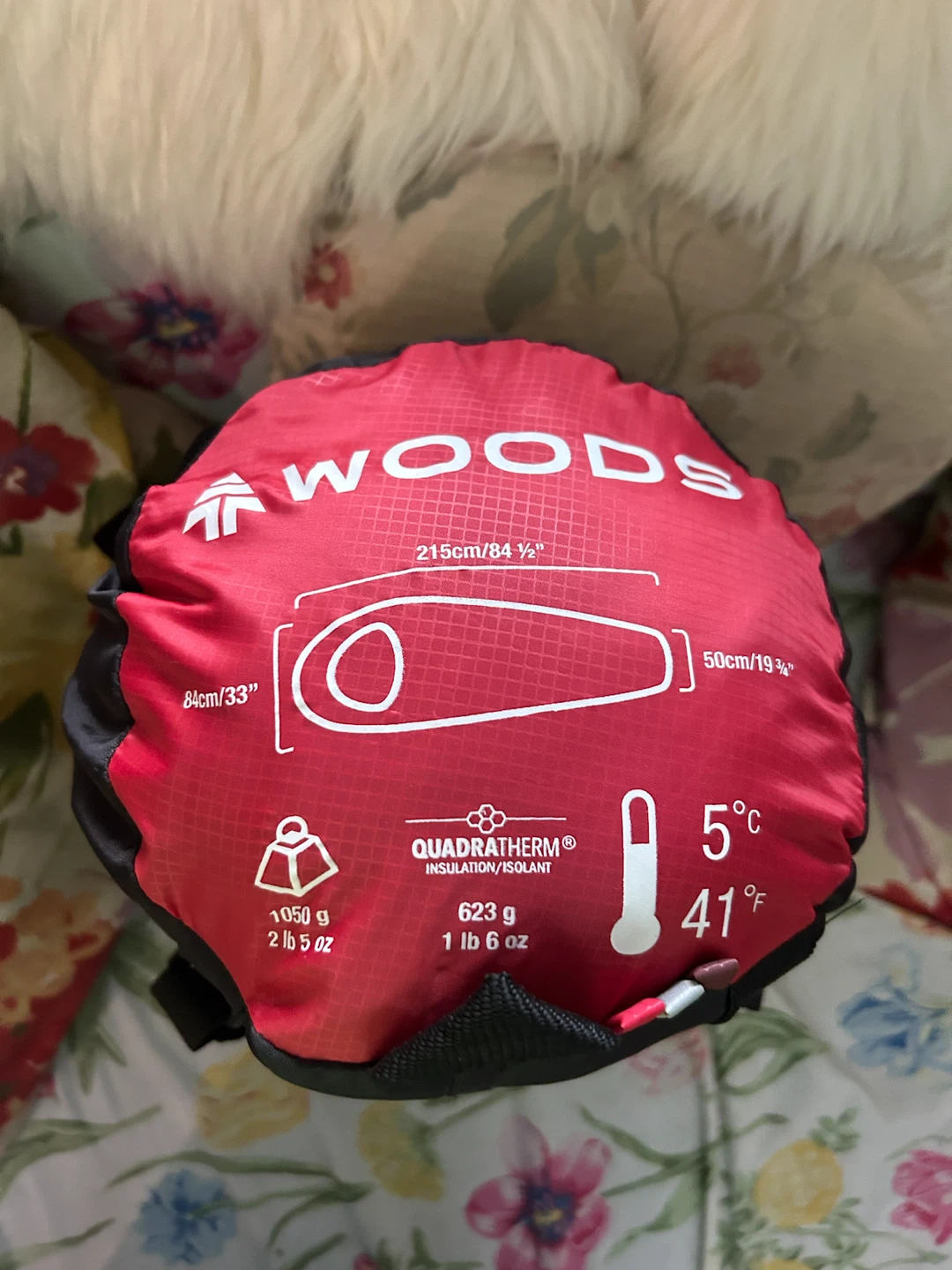Woods Adventurer 5°C Barrel Sleeping Bag - photo 2
