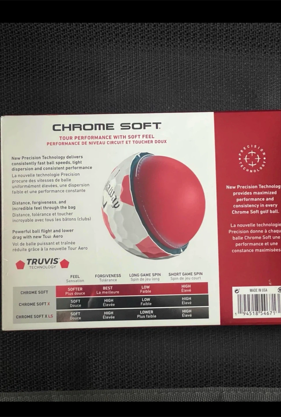 Callaway Chrome Soft Golf Balls (Pack of 4) - photo 4
