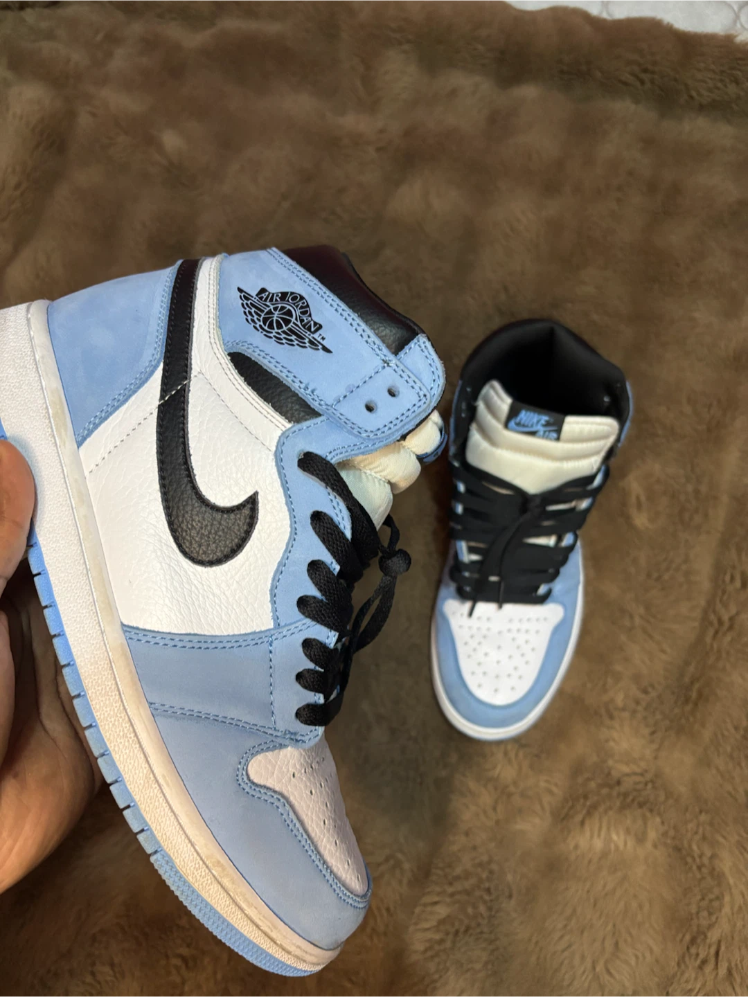 Retro Jordan 1 “White University Blue” - photo 4