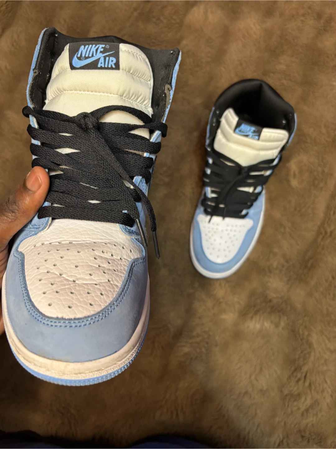 Retro Jordan 1 “White University Blue” - photo 5