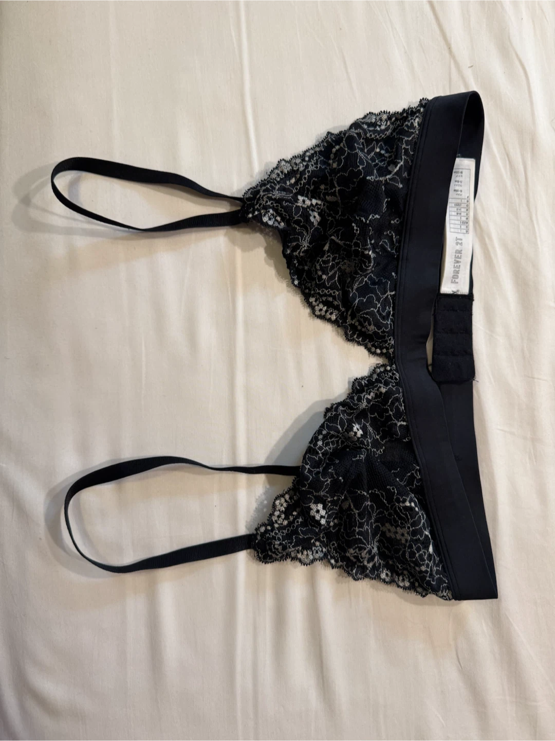Forever 21 Black Lace Bralette
