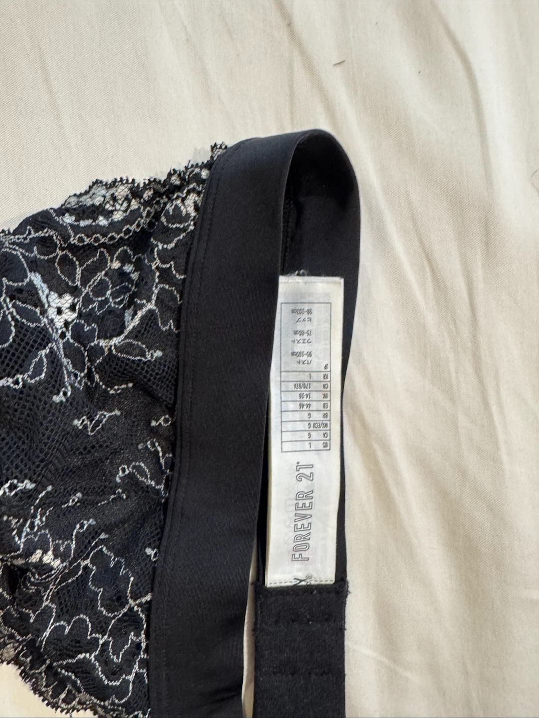 Forever 21 Black Lace Bralette - photo 2