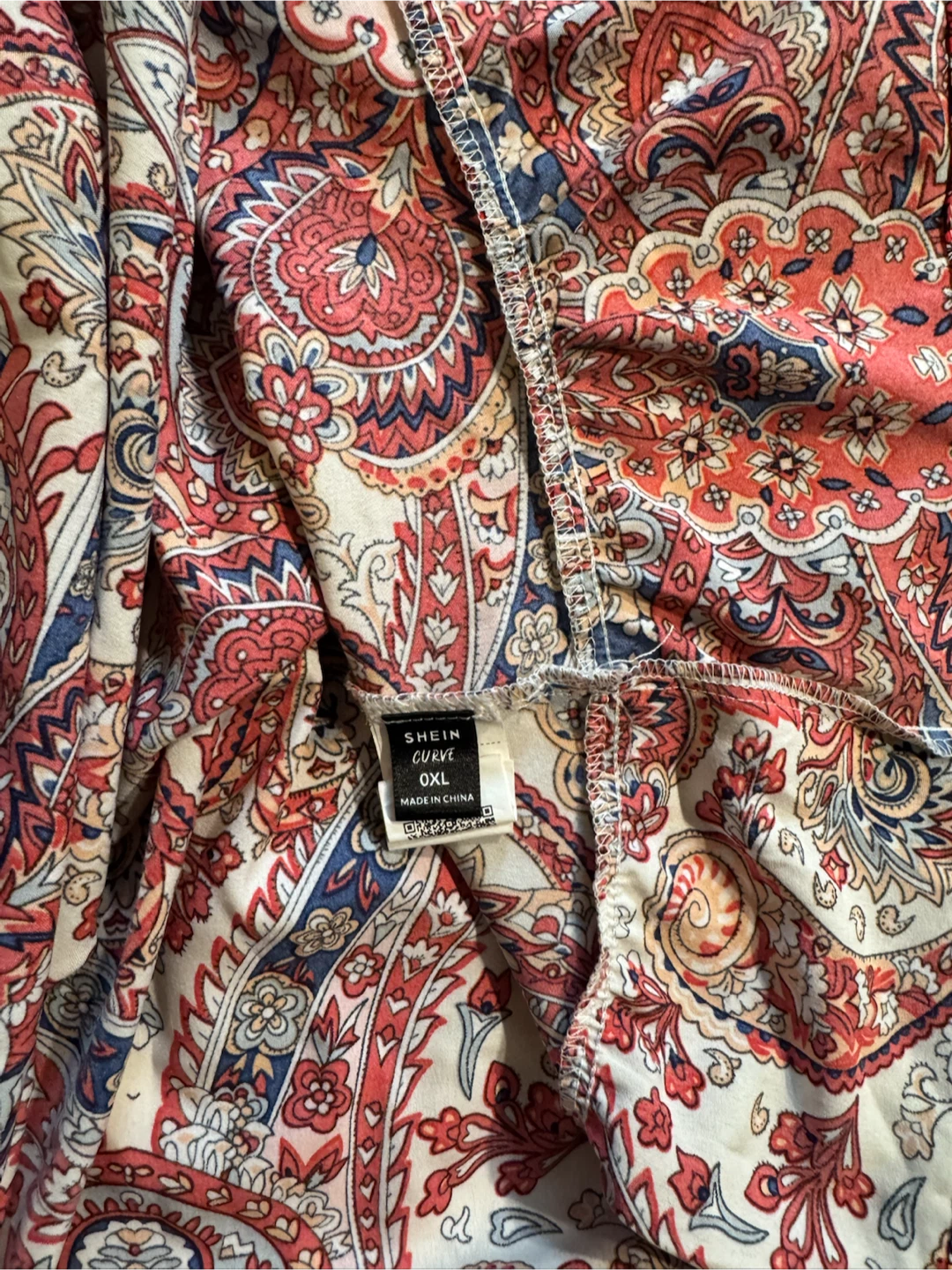 SHEIN Curve Floral Print Mini Dress - 0XL - photo 2