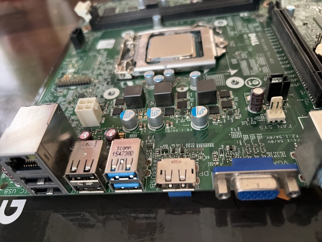 Dell Motherboard with Intel Core i5 CPU and RAM - photo 3