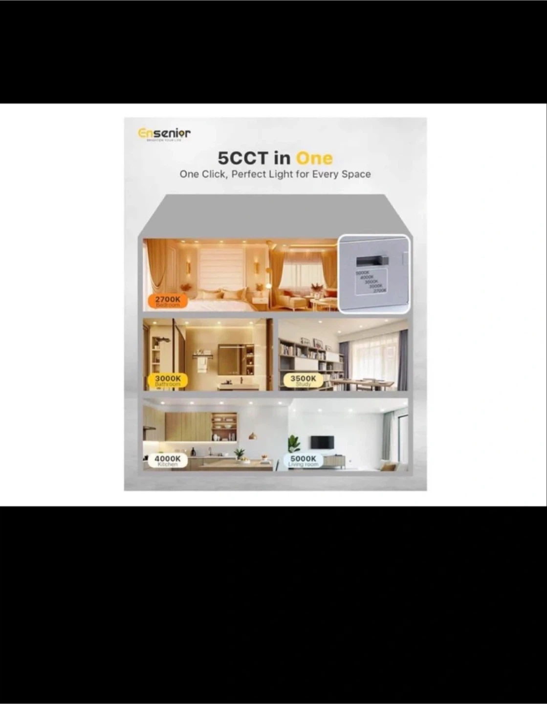 4” LED Recessed Lights - 6 Pack - photo 2