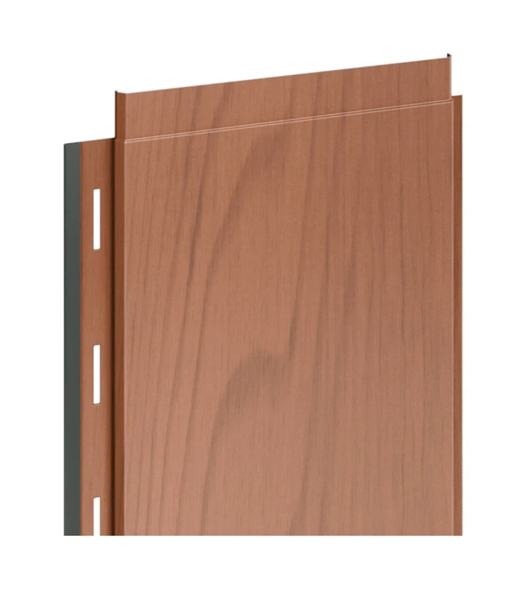 Aluminum Siding-LUX Heartwood 6” × 12’ Flush Panel (5 Panels) - photo 4