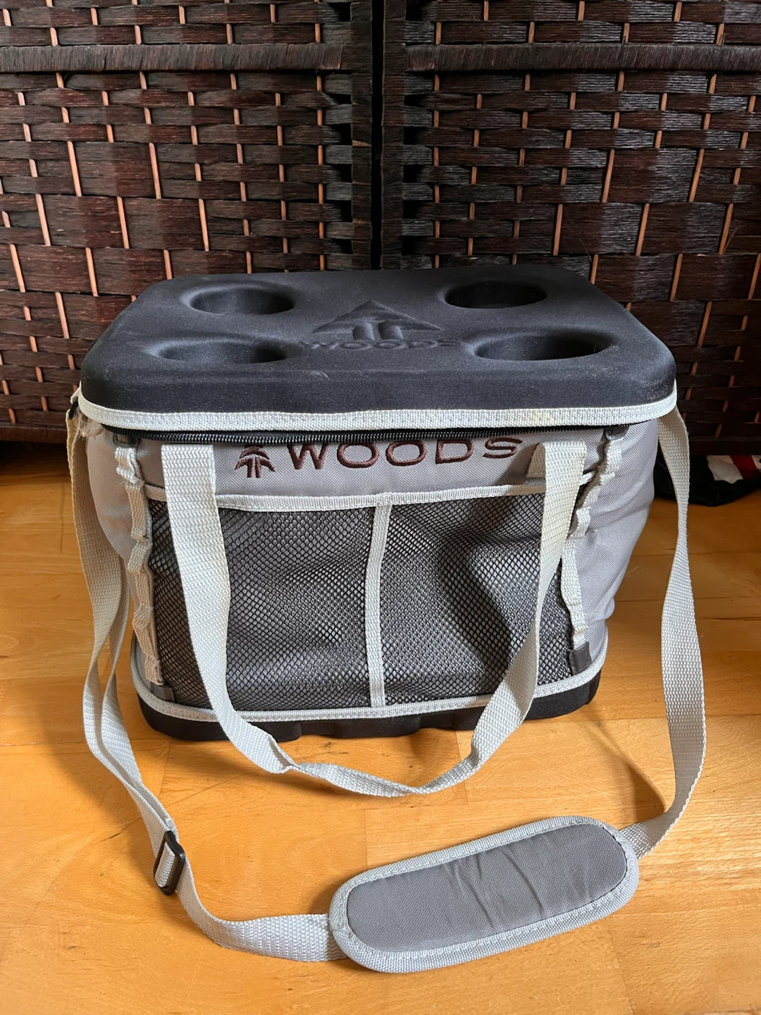 Woods Cooler with Cup Holders