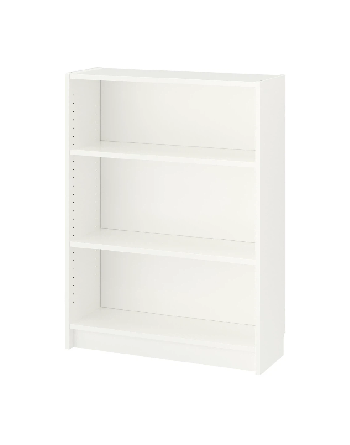 White 3-Shelf Bookshelf