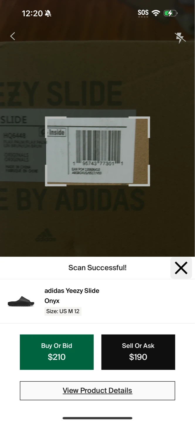 Yeezy Slides - Onyx - photo 5