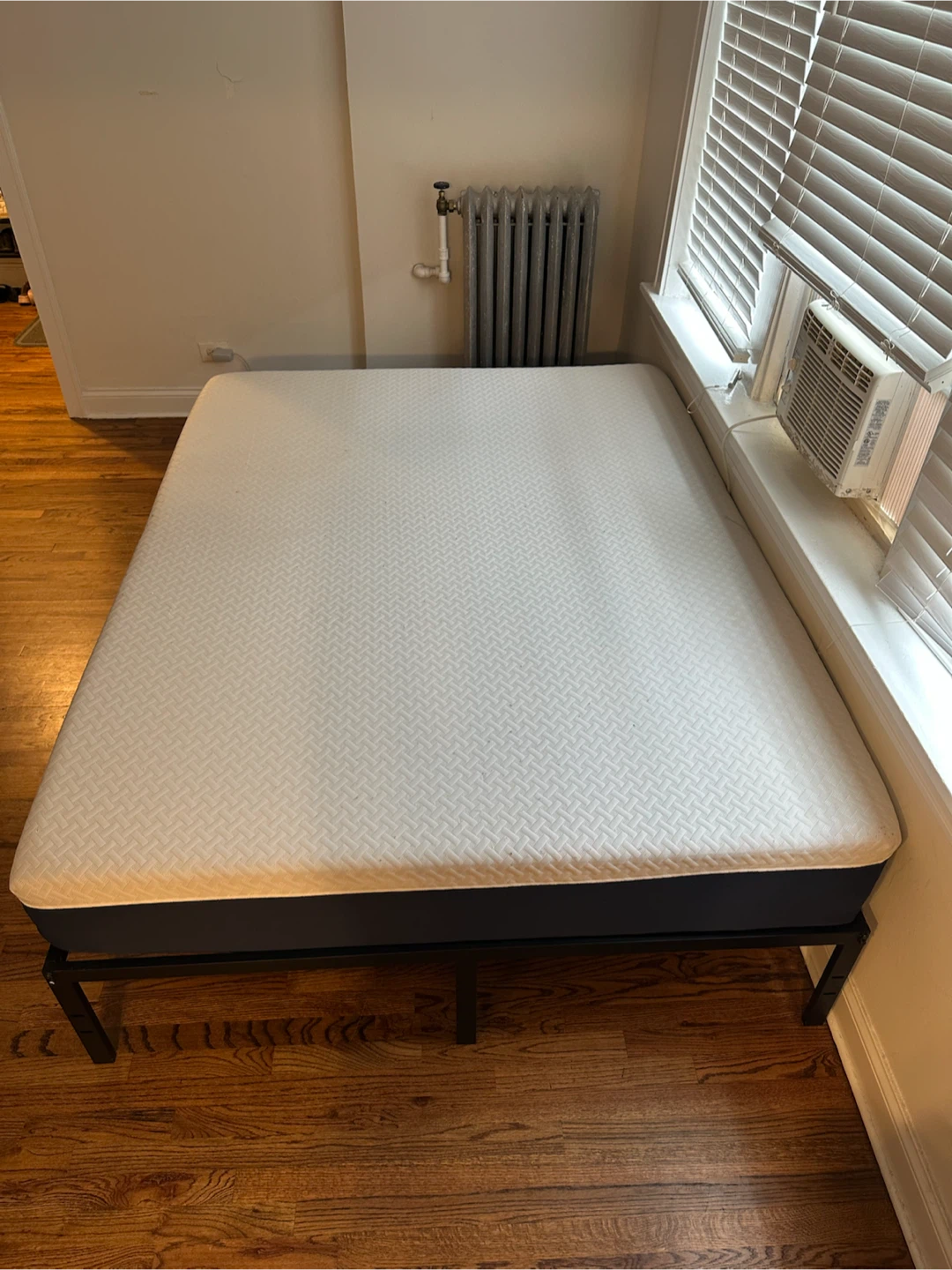Queen Mattress with Metal Bed Frame