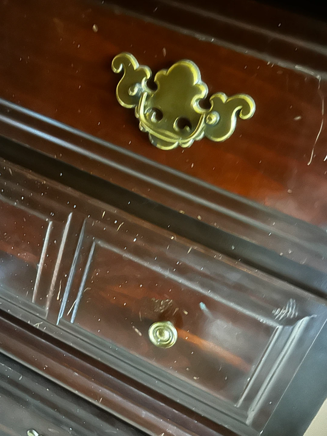 Vintage/Antique Wood Dresser Set - photo 4