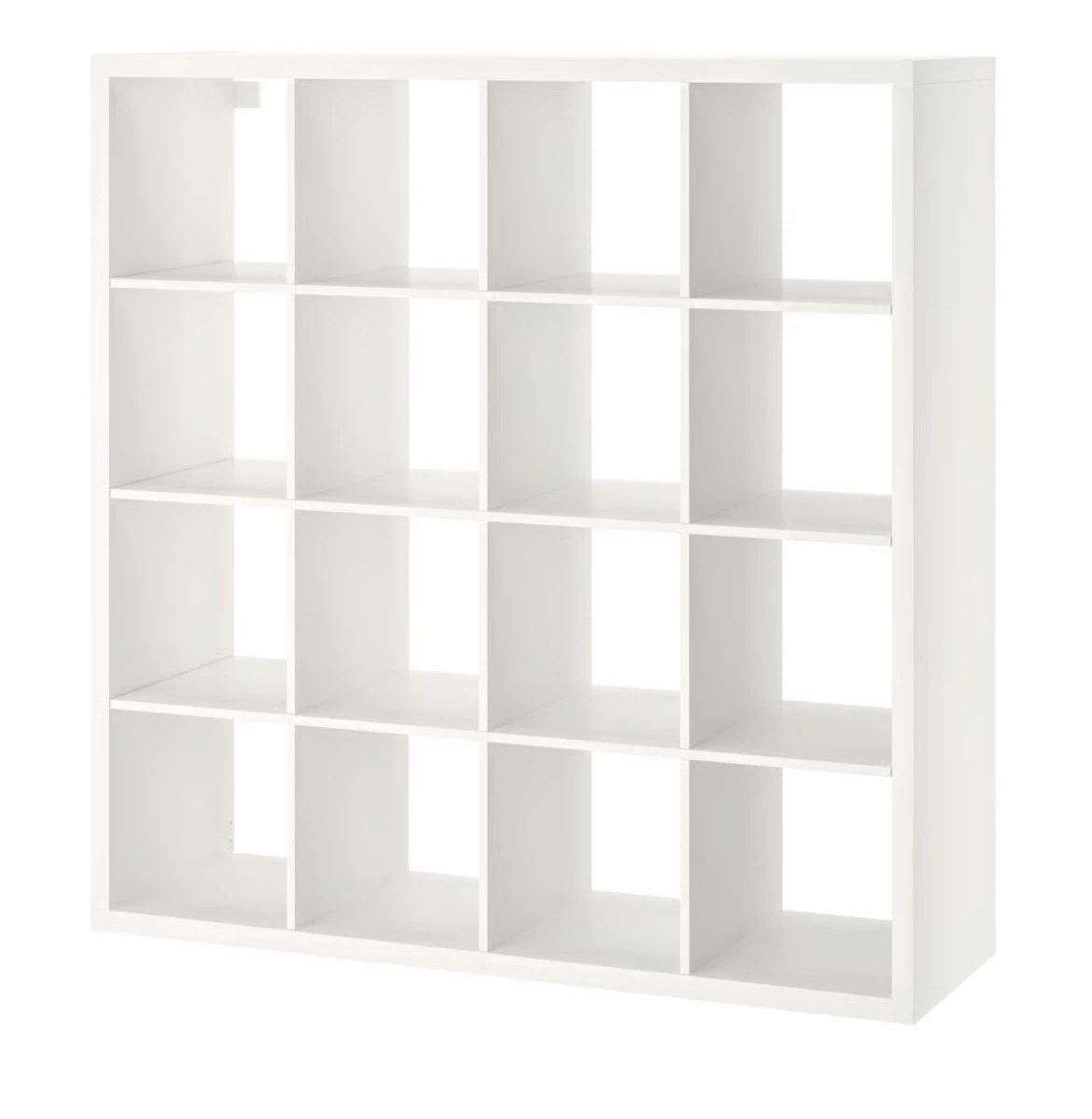 White 16-Cube Storage Organizer Shelf