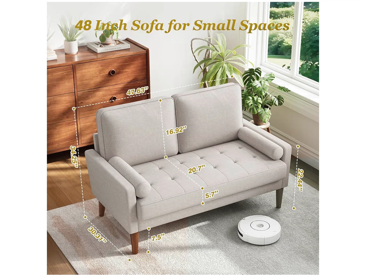 48 Inch Sofa for Small Spaces - photo 2