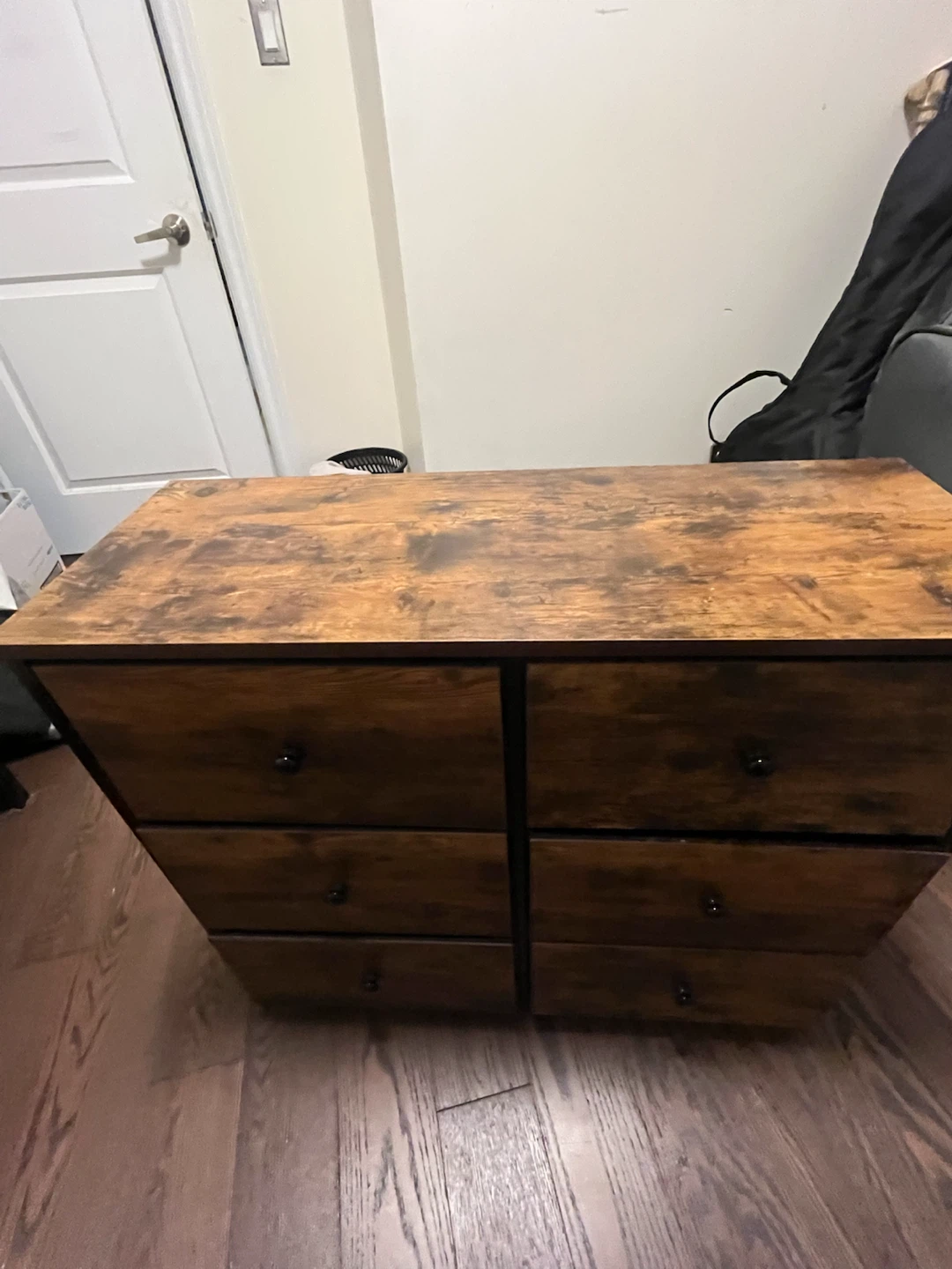 Six Drawer Dresser - Rustic Wood Look - photo 2