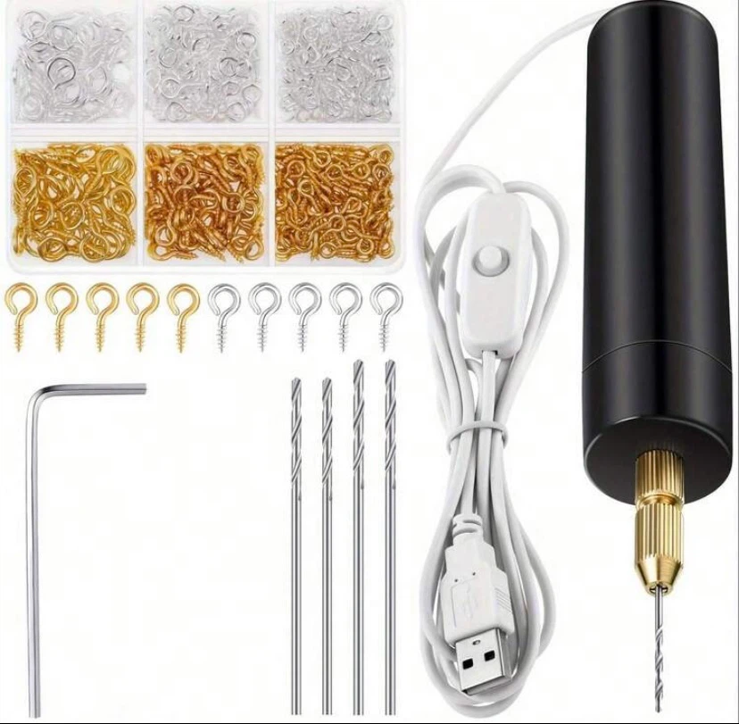 Mini drill and tassels
